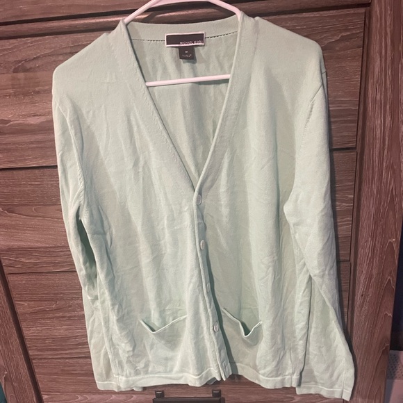 Michael Kors Mint green cardigan - Picture 2 of 3